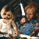 The Bride of Chucky Jennifer Tilly & Ed Gale Signed & Mounted 8 X 10" Photo (Reprint 2289)