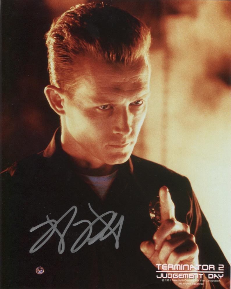 Robert Patrick Signed & Mounted 8 x 10 Terminator T-1000 Autographed Photo (Reprint 724)