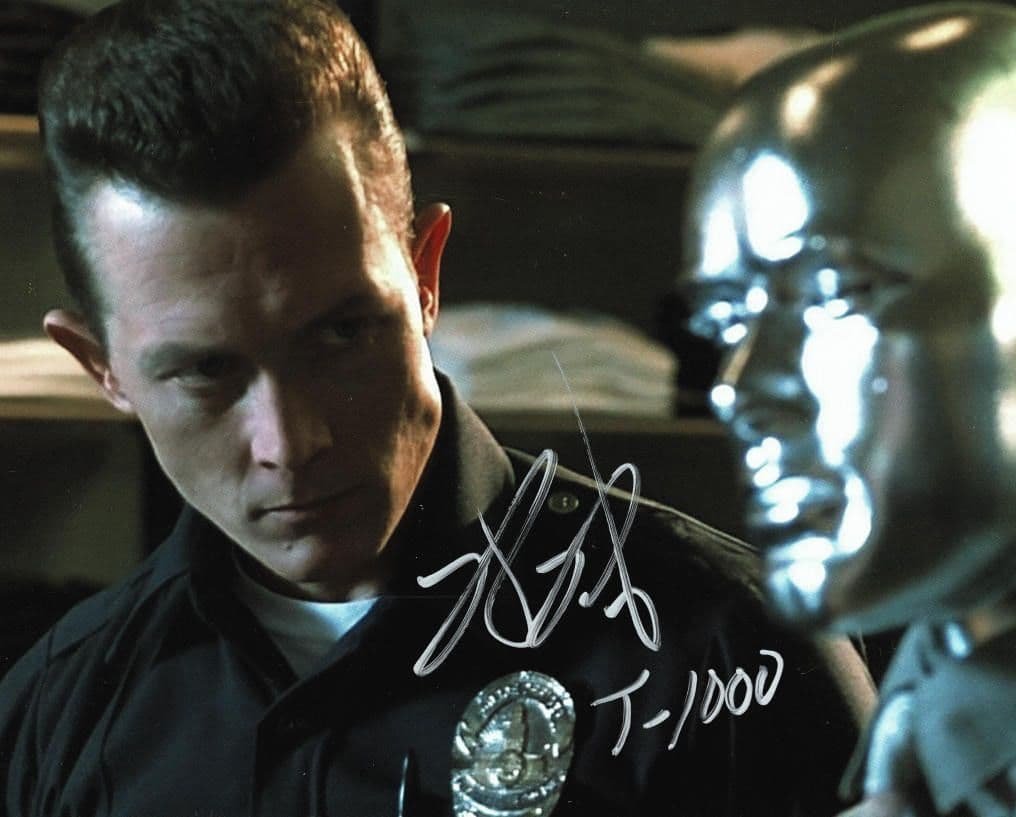 Robert Patrick Signed & Mounted 8 x 10 Terminator T-1000 Autographed Photo (Reprint 724)