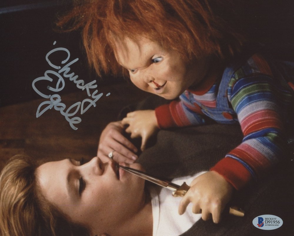 Ed Gale Child's Play Signed & Mounted 8 X 10" Autographed Photo (Reprint 1846) Great Gift Idea
