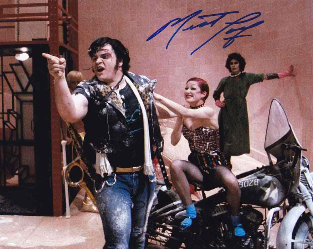 Meat Loaf The Rocky Horror Picture Show /Bat out of Hell 8 X 10" Autographed Photo (Reprint #6)
