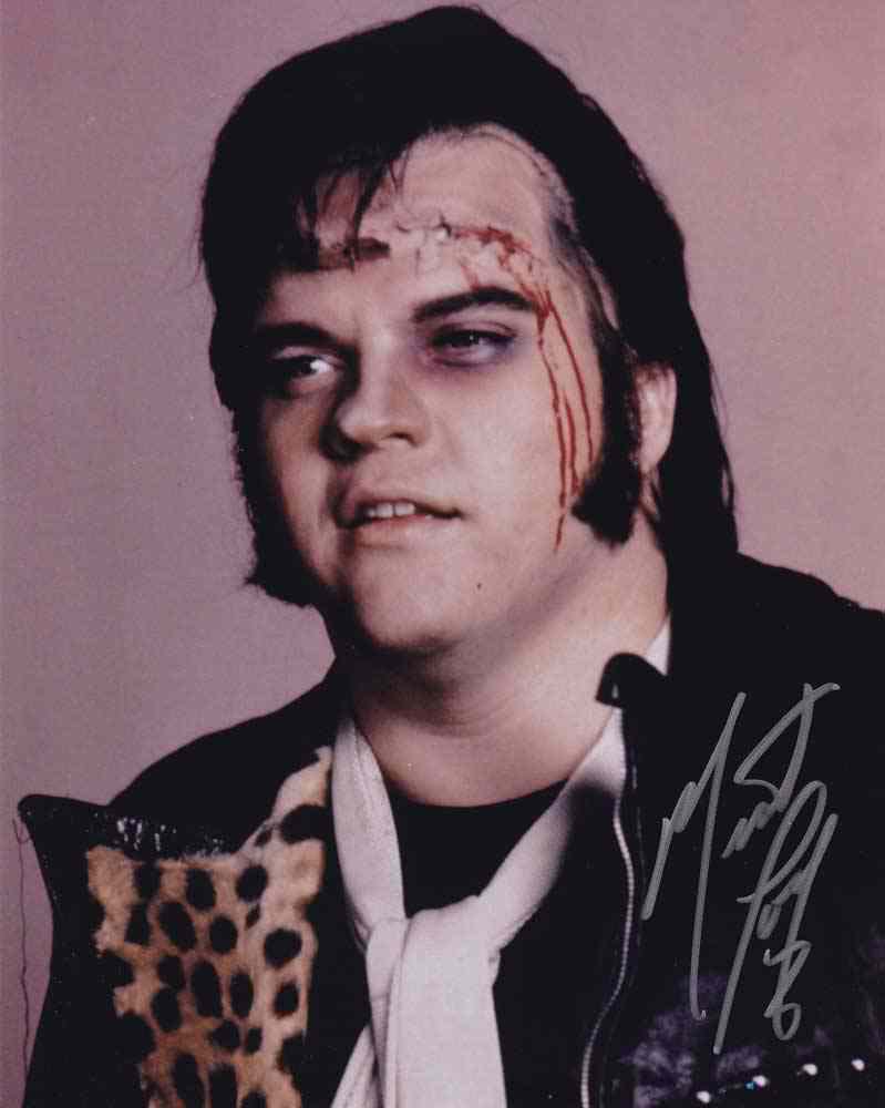 Meat Loaf The Rocky Horror Picture Show / Bat Out Of Hell 8 X 10" Autographed Photo (Reprint #7)