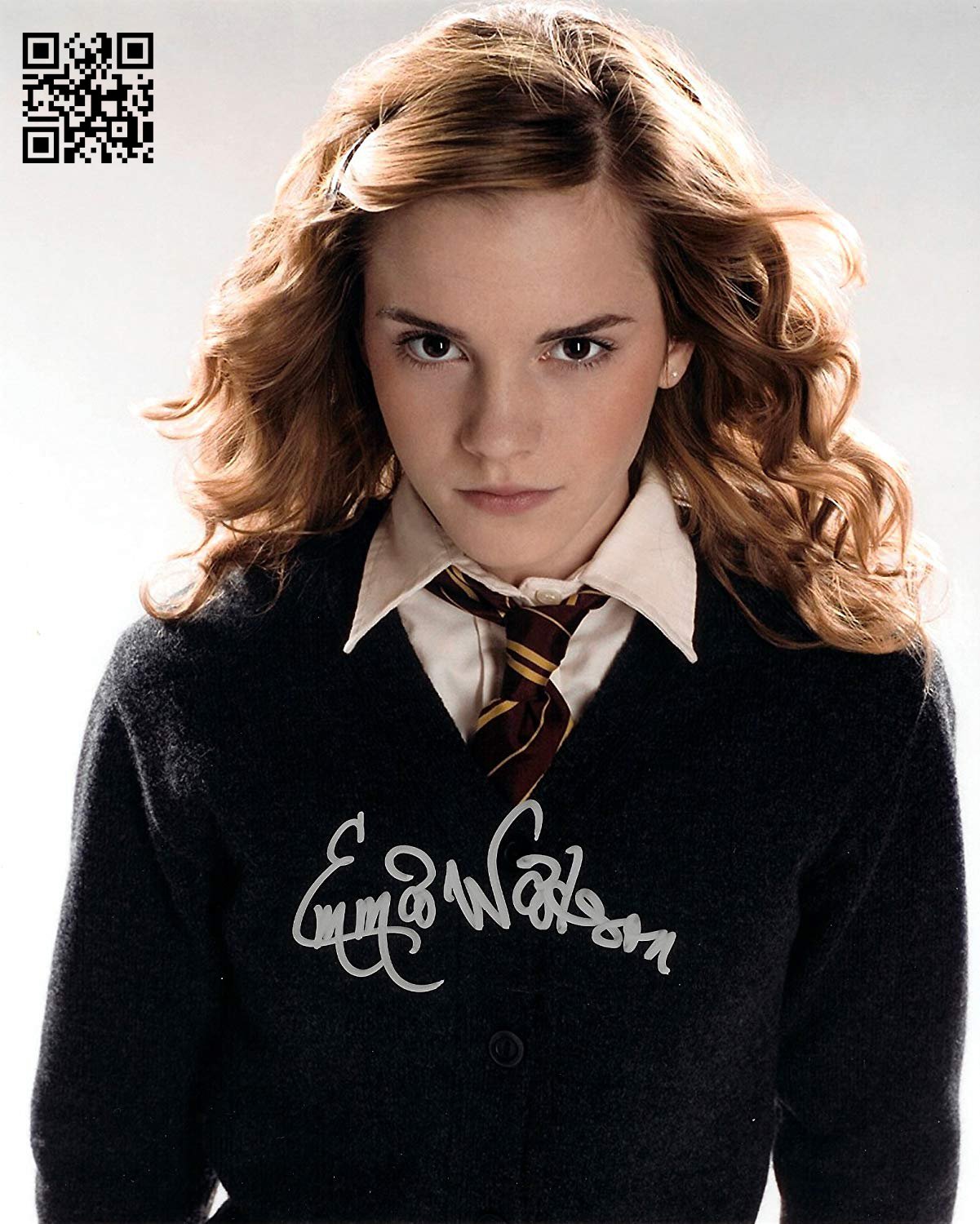 Emma Watson Harry Potter Awesome 8 X 10" Signed & Mounted Autographed Photo (Reprint #4)