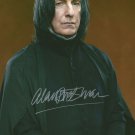 Alan Rickman Harry Potter / Sweeney Todd 12 X 10" Autographed Photo (Great Gift Ideal Reprint #3)