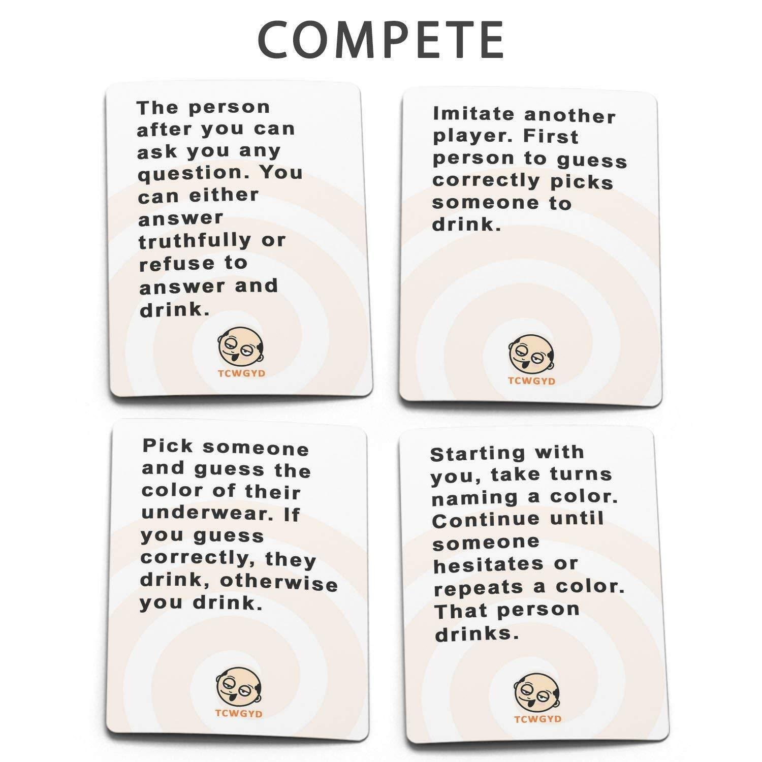 These Cards Will Get You Drunk Fun Adult Drinking Game For Parties 9288