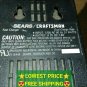 Sears Best/Craftsman Charger NO. 970814-004 Dual Charge Rate 9.6V Fast Charger