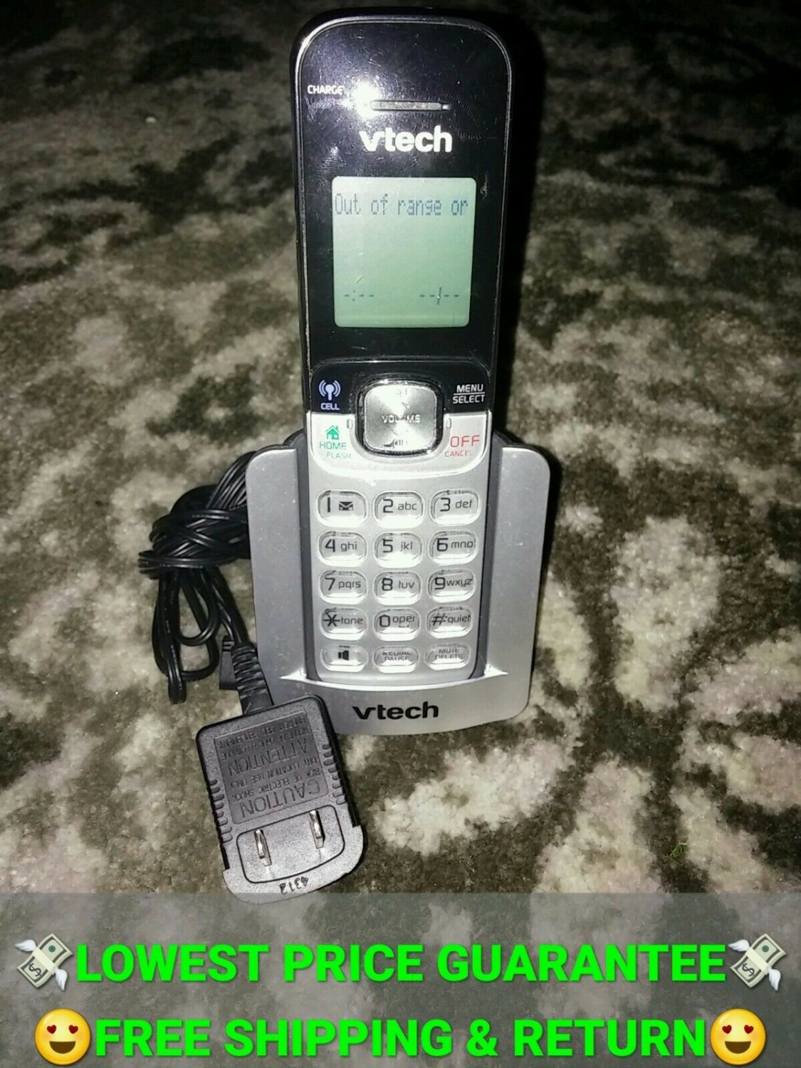 VTech  DS6521 DECT6.0 Cordless Phone Handset FOR  DS6501 DS6511 DS6522