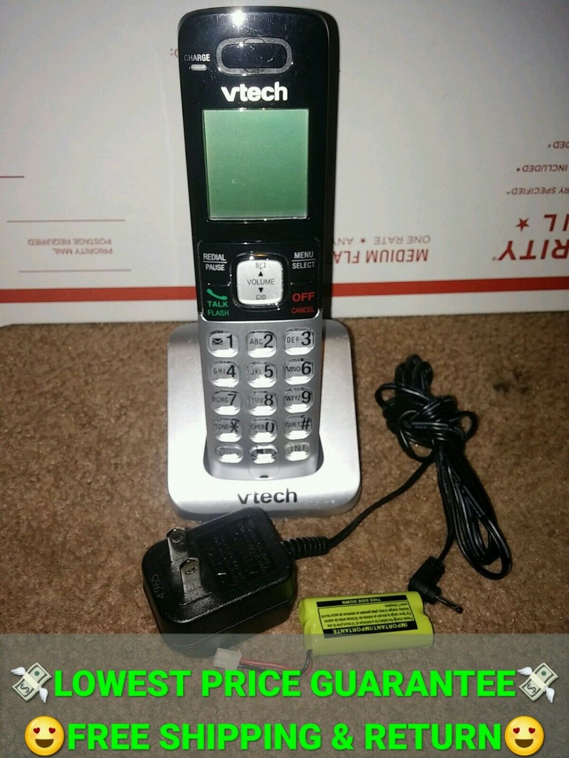 VTech CS6729 Replacement / Expansion Handset With Cradle & Power Adapter