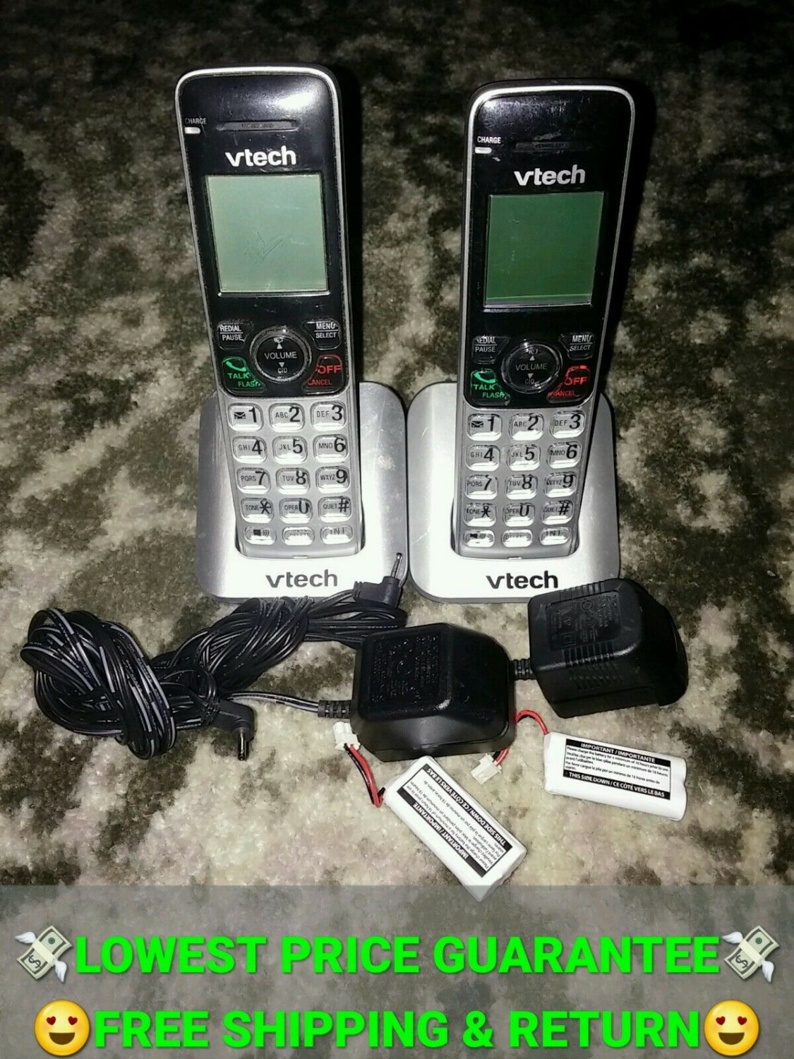 VTech CS6619 & CS6649 Accessory Handset Expansion/Replacement for VTech CS66XX