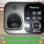 PANASONIC CORDLESS PHONE KX-TG4731B WITH ADDITIONAL HANDSET AND CHARGING STATION