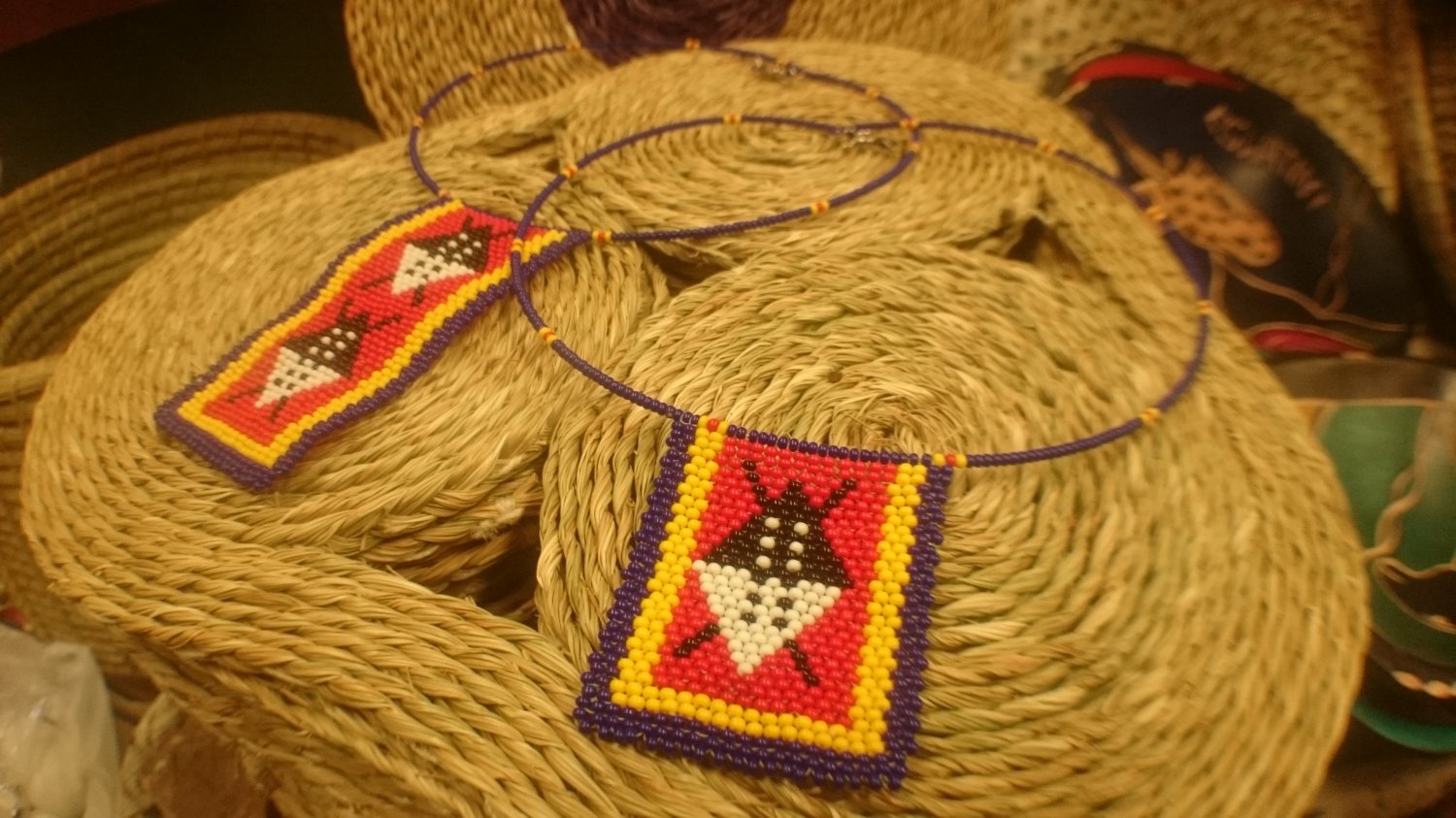 Beaded necklace