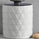 Embossed Ceramic Jar Embossed Ceramic Jar
