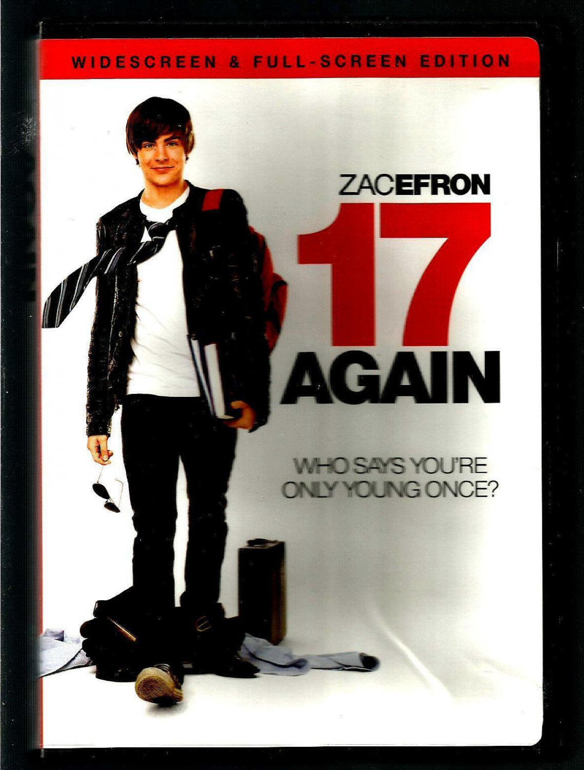 ZAC EFRON ~ MATHEW PERRY * 17 Again * (DVD, 2009) FULL AND WIDESCREEN EDITION