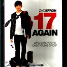 ZAC EFRON ~ MATHEW PERRY * 17 Again * (DVD, 2009) FULL AND WIDESCREEN EDITION