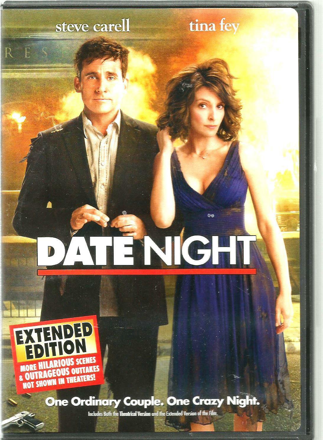 STEVEN CARELL  &  TINA  FEY  * Date Night  * (DVD, 2010)  EXTENDED EDITION