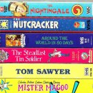 ANIMATED CHILDREN VHS  TAPES *LOT OF 6 *   IN VERY, VERY  GOOD CONDITION