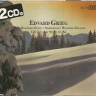 EDVARD  GRIEG  2 CDs  * HOLBERG SUITE & NORWEGIAN WEDDING DANCES