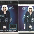 CHARLIZE THERON  * ATOMIC BLONDE *  4K ULTRA HD + BLU RAY + OOP SLIPCOVER