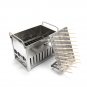 Stainless Steel Molds Ice Lolly Popsicle Mold Ice Cream Stick Holder DIY Molds