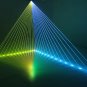 1W 1000mW RGB DMX Full Color 3D Animation Laser Light DJ Stage Effect Party Lamp