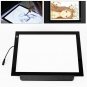 Stencil Board Large 14" Drawing Artist Tracing Light Box Bright LED Display Pad