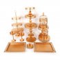14Pcs Vintage Metal Cake Stand Display Set Birthday Wedding Party Tower Decor