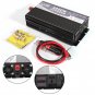 3000W Pure Sine Wave Inverter 12V/24V to 220V Car Power Converter with cable