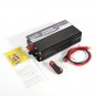 3000W Pure Sine Wave Inverter 12V/24V to 220V Car Power Converter with cable