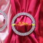 50pc/set Spandex Stretch Chair Cover Sashes Bow Band Wedding Party Banquet Decor