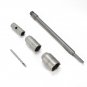 DIY Tool Kit Metal 3 x Carbide Tip Hole Saw + 1 x Long Shaft + 1 x Drill Bit USA