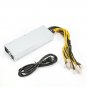 1800W AC 176-264V Mining Power Supply for Antminer S9 S7 Air Blast Cooling NEW