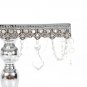 Modern Cake Dessert Stand Square Display Crystal F/ Wedding Party Metal Pedestal