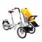 3in1 Mother 3-Wheel Bicycle Baby Bike Stroller Pushchair Carrier Single/Two Seat