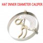 49-62cm Hat Measuring Scissor Type Ring Compass Cap Hat Size Measuring Tool