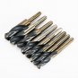 8PC HSS INDUSTRIAL STEEL METAL SILVER AND DEMING TOOL DRILL BIT SET USA