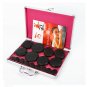 16pcs Natural hot SPA Energy stone Essential Oil Hot Massage Stone + Heater box