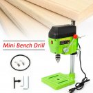 Bench Drill Press Bench Mounted 2 Speed Electric Operation Table Stand Base UPS!