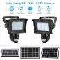 Rechargeable/Solar-Powered IP Security Camera HD 780P USB/TF w/ PIR Night Vision