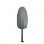 LED Street Lamp Road Light Floodlight Outdoor Security Light Lamp Sensor 24W USA