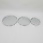 3PCS Wedding Plates Party Cake Stands Birthday Holder Cupcake Tower Display