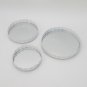 3PCS Wedding Plates Party Cake Stands Birthday Holder Cupcake Tower Display
