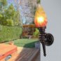Retro Vintage Hand Torch Lamp Loft Iron Industrial Rustic Sconce E27 Wall Light