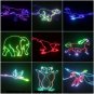 ILDA RGB 30W Animation Laser Light Show 12CH DMX/Sound DJ Stage Party Lighting