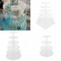 4 5 6 7 Tier Acrylic Glass Round Square Cupcake Stand Tower/ Cake Stand