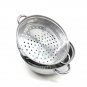 3 Tier Steamer Stainless Steel Glass Lid Light Weight Cooker Pot Cookware Silver