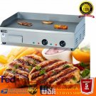 Electric Food Griddle Commercial Countertop Flat Grill BBQ Griller Equipment USA