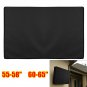 1pc Waterproof TV Cover Protector Two Sizes LCD LED Plasma Black Oxford Cloth