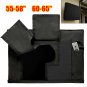 1pc Waterproof TV Cover Protector Two Sizes LCD LED Plasma Black Oxford Cloth