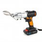 Electric Corded Sheet Metal Shear Cutter Swivel Head Variable Speed Trigger Tool
