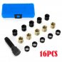 M14 16pc Spark Plug Thread Repair Rethreading Tool Kit Threading Machine US Hot